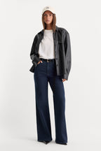 GOOD WAIST PALAZZO JEANS INDIGO1153