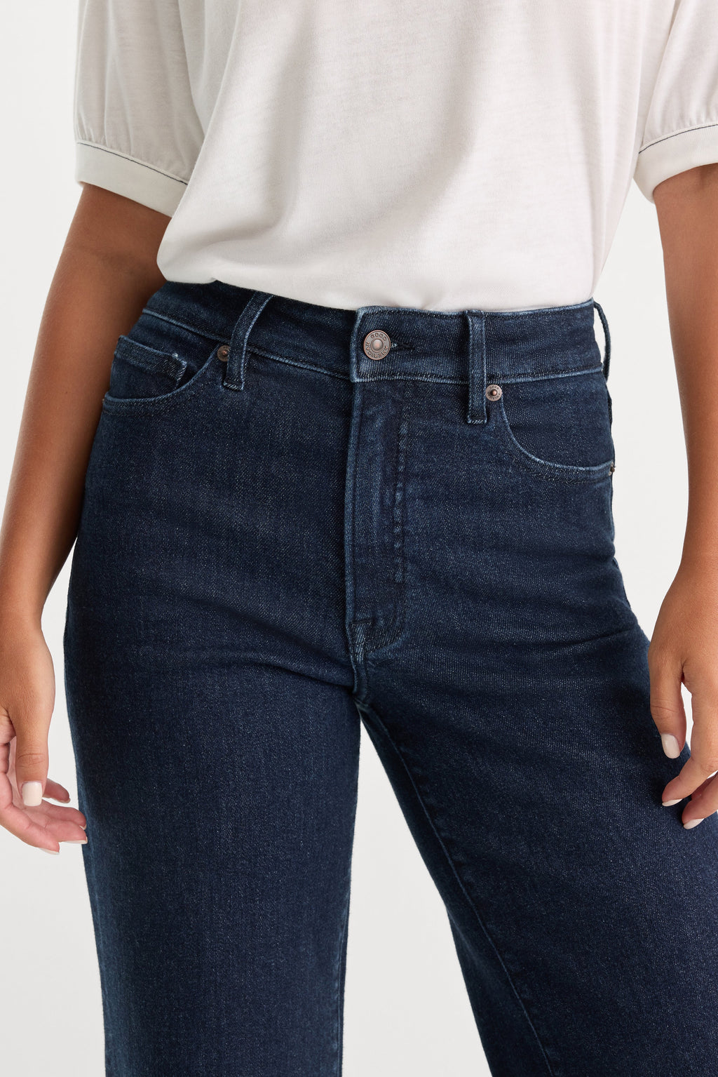 GOOD PETITE PALAZZO JEANS INDIGO1153