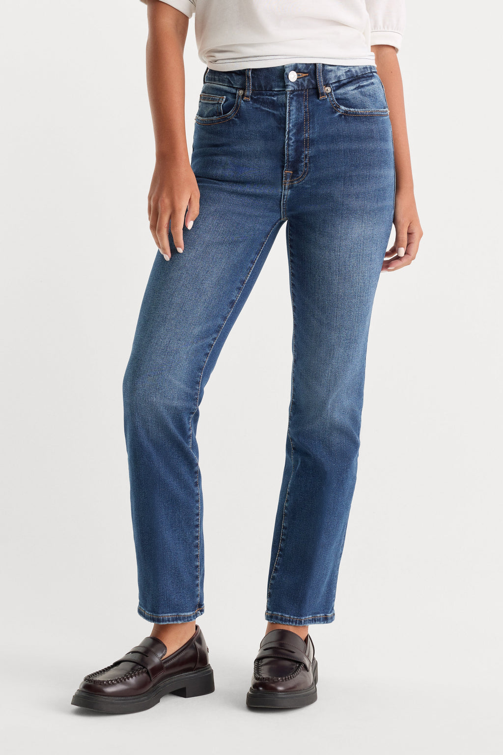 ALWAYS FITS GOOD LEGS STRAIGHT JEANS INDIGO571