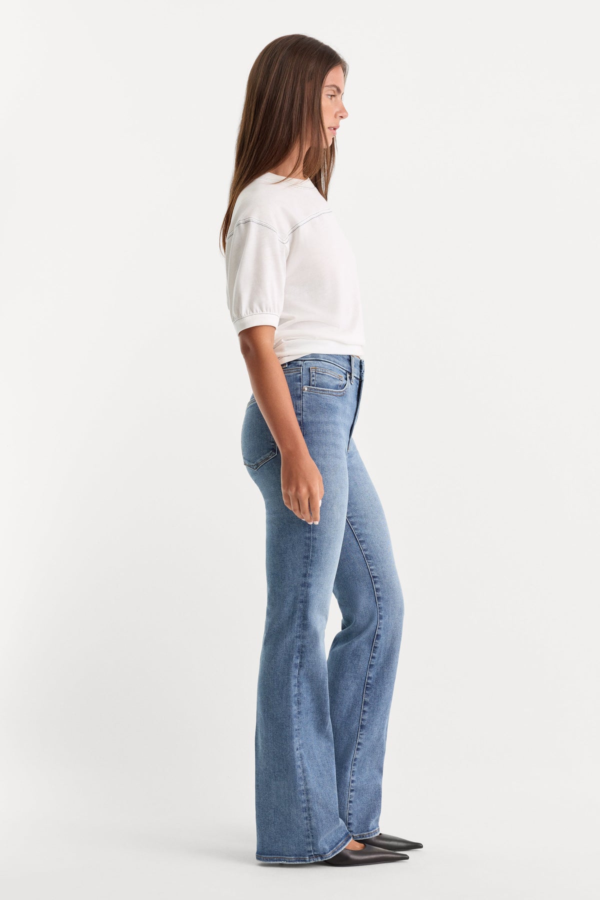 ALWAYS FITS GOOD CLASSIC BOOTCUT JEANS INDIGO316