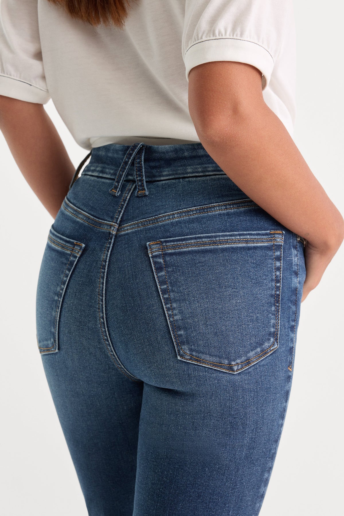 ALWAYS FITS GOOD CLASSIC BOOTCUT JEANS INDIGO446
