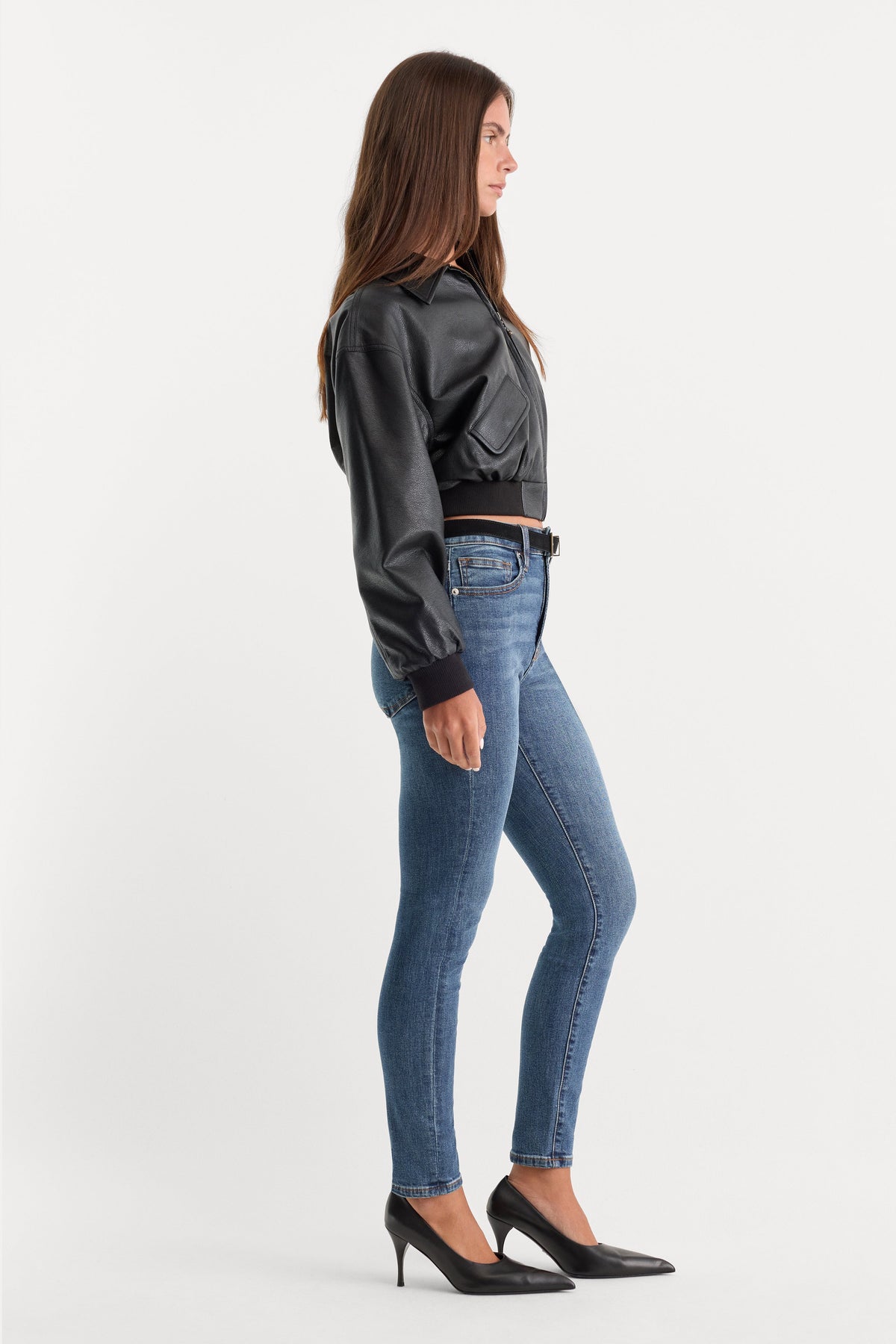 GOOD LEGS SKINNY JEANS BLUE004