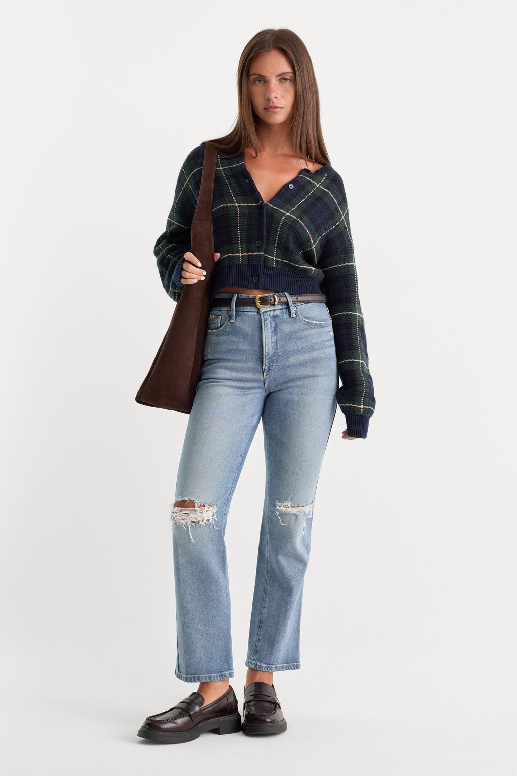 SOFT TECH GOOD CURVE STRAIGHT JEANS INDIGO1072