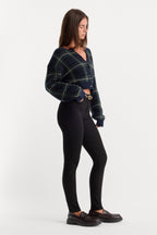 NEVER FADE GOOD LEGS SKINNY JEANS BLACK