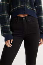 NEVER FADE GOOD LEGS SKINNY JEANS BLACK