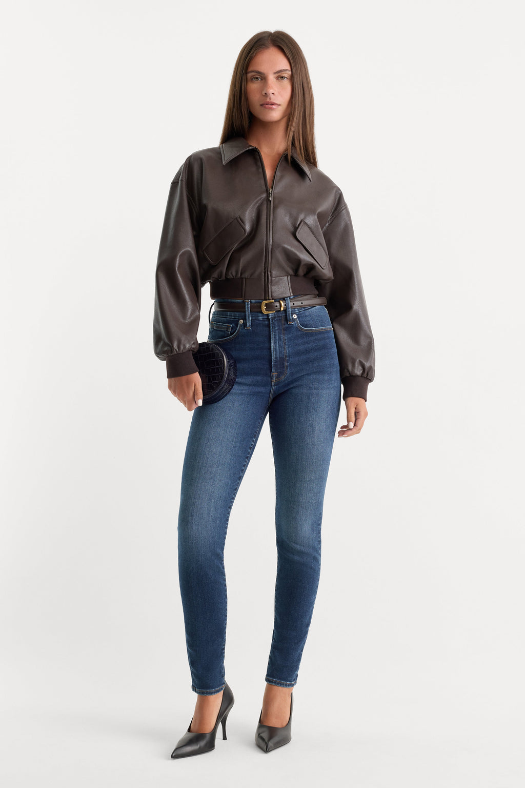 ALWAYS FITS GOOD LEGS SKINNY JEANS INDIGO446