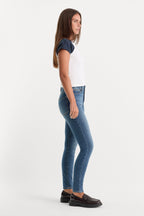 GOOD WAIST SKINNY COMPRESSION JEANS INDIGO312