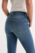 GOOD WAIST SKINNY COMPRESSION JEANS INDIGO312