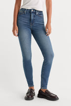 GOOD WAIST SKINNY COMPRESSION JEANS INDIGO312
