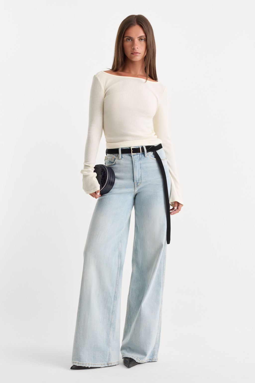 GOOD SKATE WIDE LEG JEANS INDIGO634