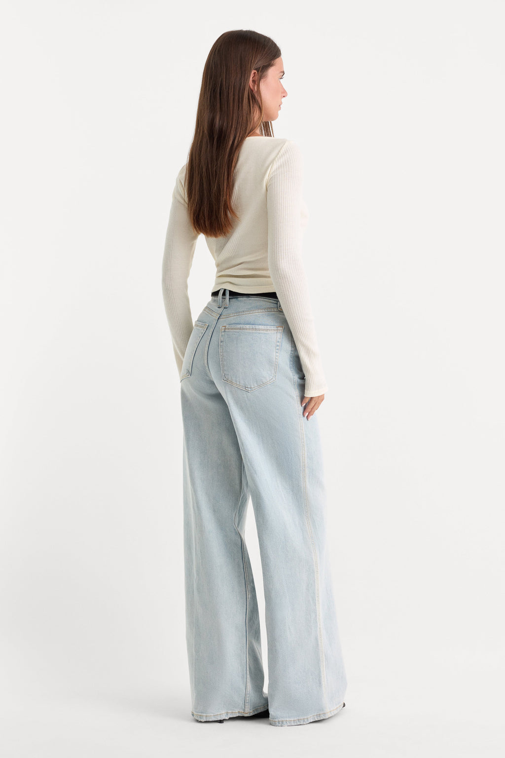 GOOD SKATE WIDE LEG JEANS INDIGO634