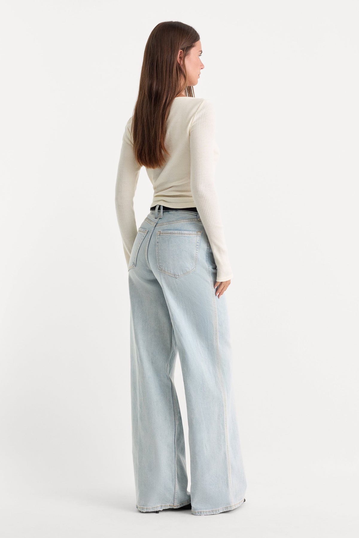 GOOD SKATE WIDE LEG JEANS INDIGO634
