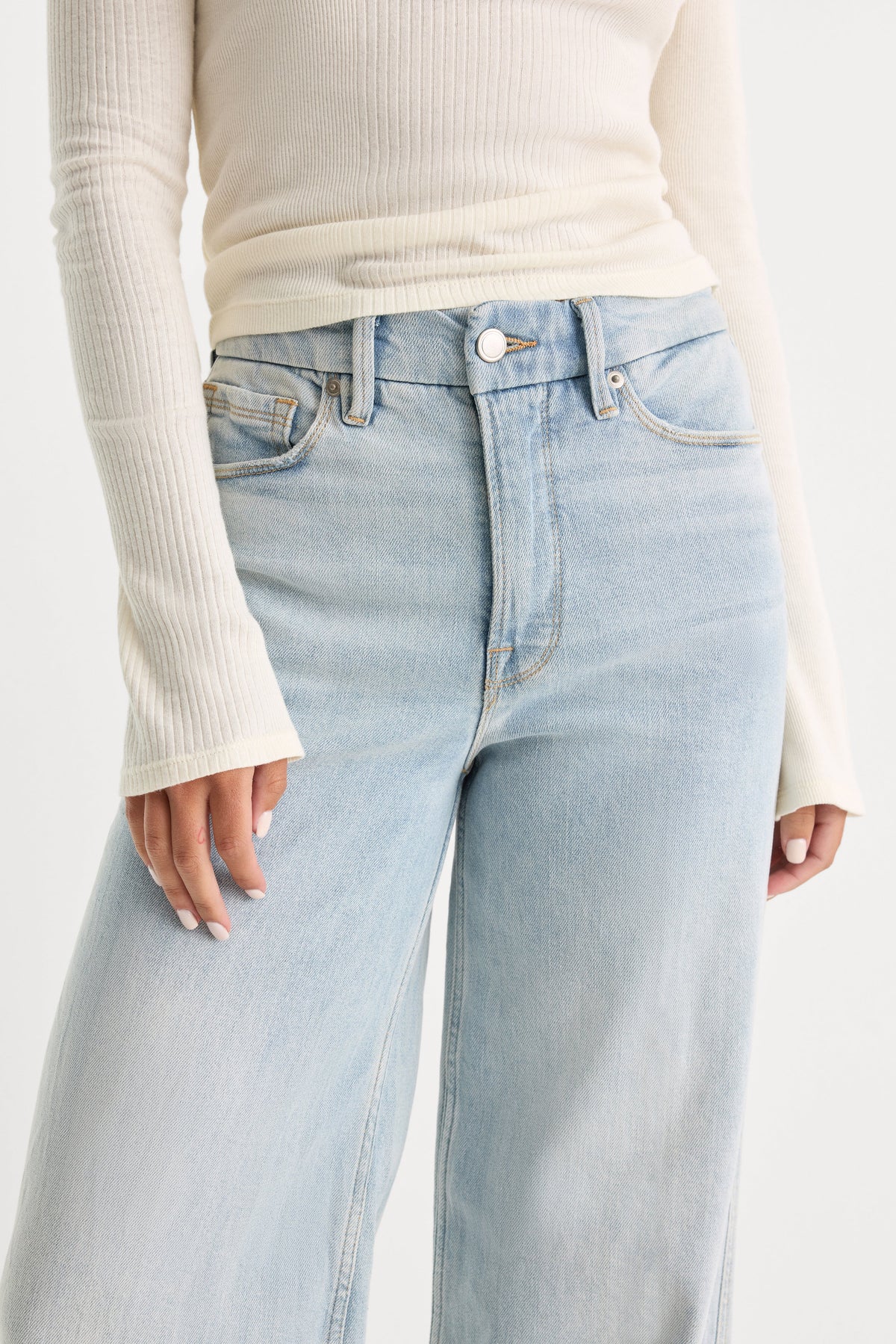 GOOD SKATE WIDE LEG JEANS INDIGO634