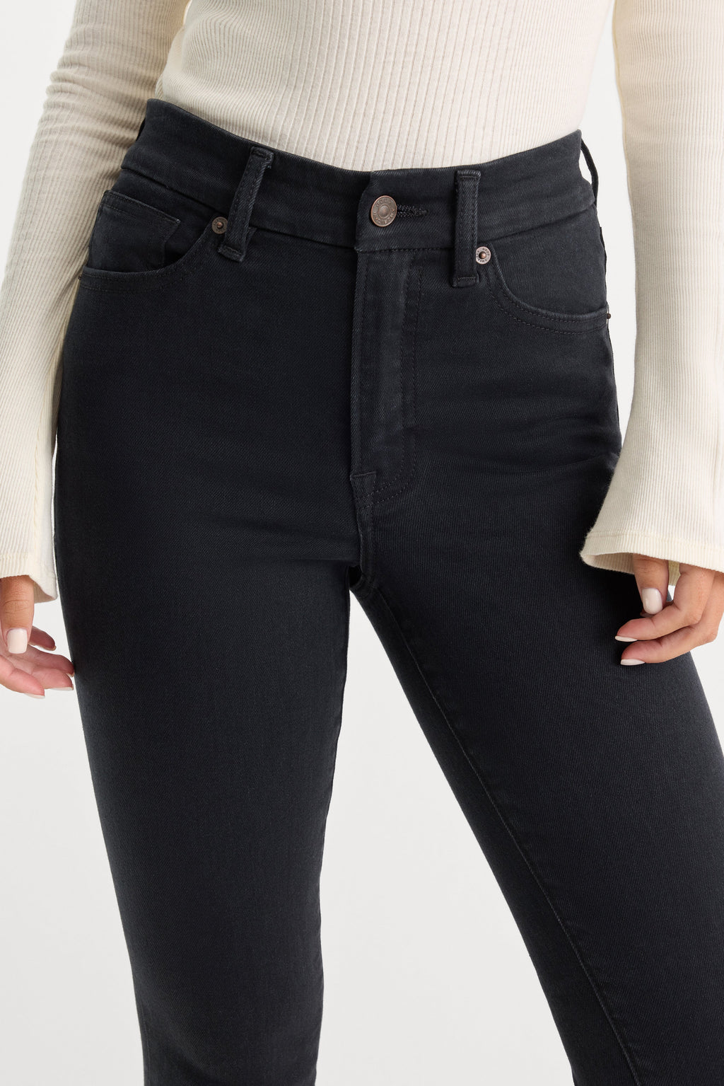 ALWAYS FITS GOOD LEGS SKINNY JEANS BLACK165
