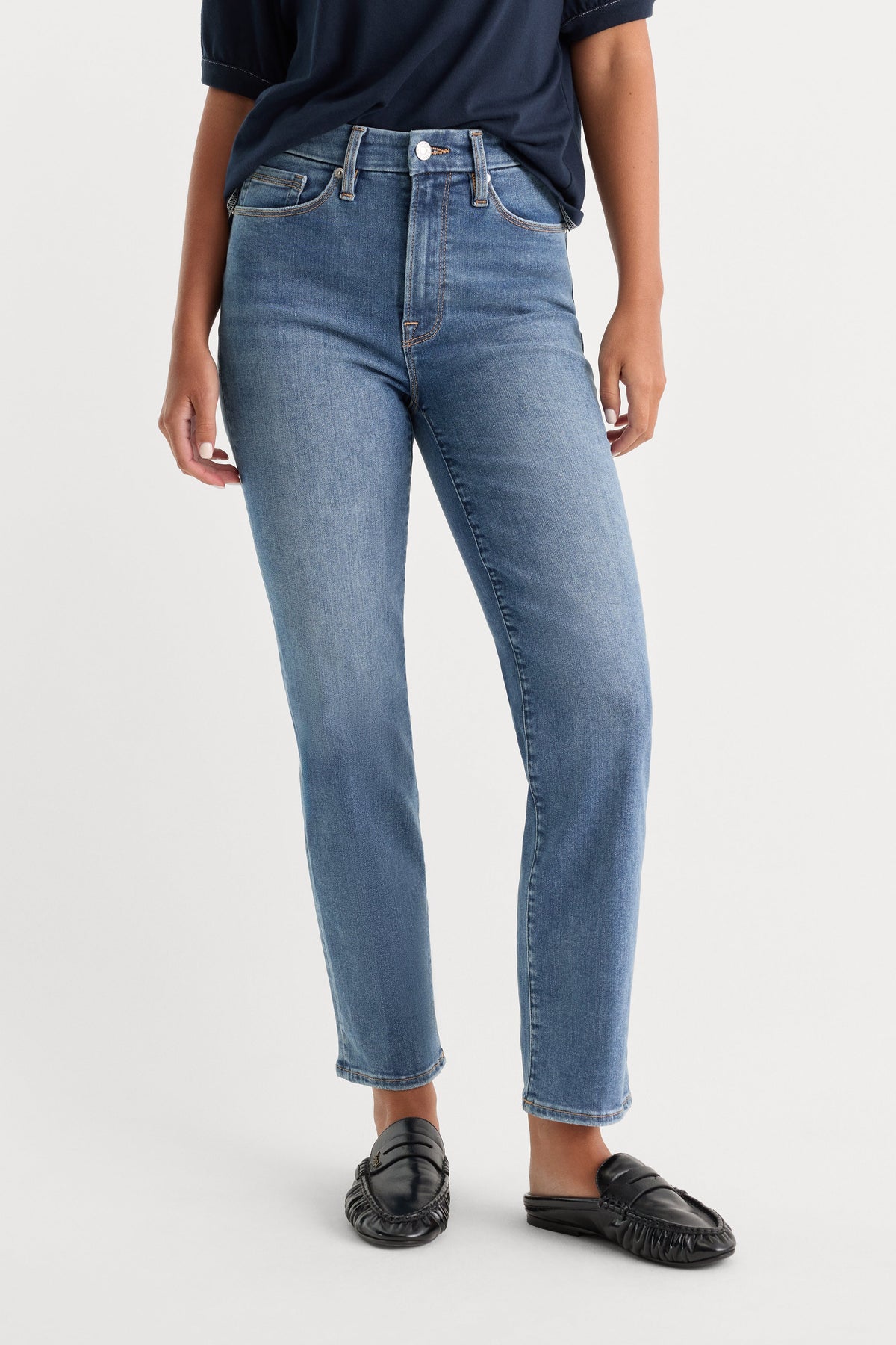 ALWAYS FITS GOOD LEGS STRAIGHT JEANS LONG INDIGO316