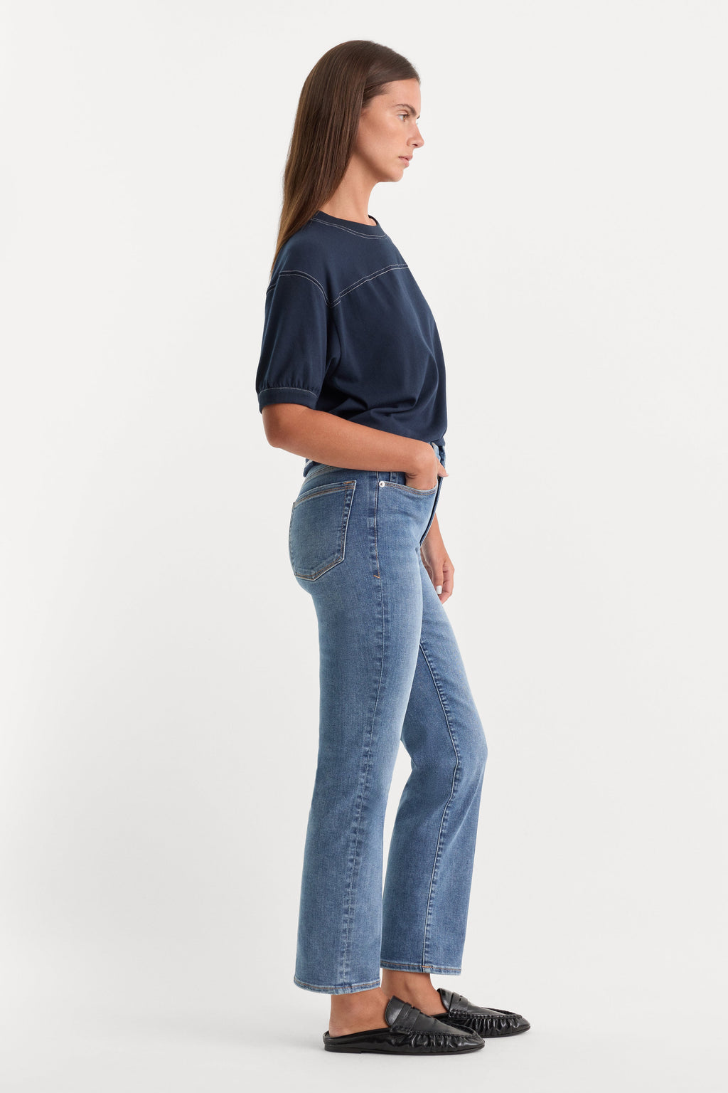 ALWAYS FITS GOOD LEGS STRAIGHT JEANS LONG INDIGO316