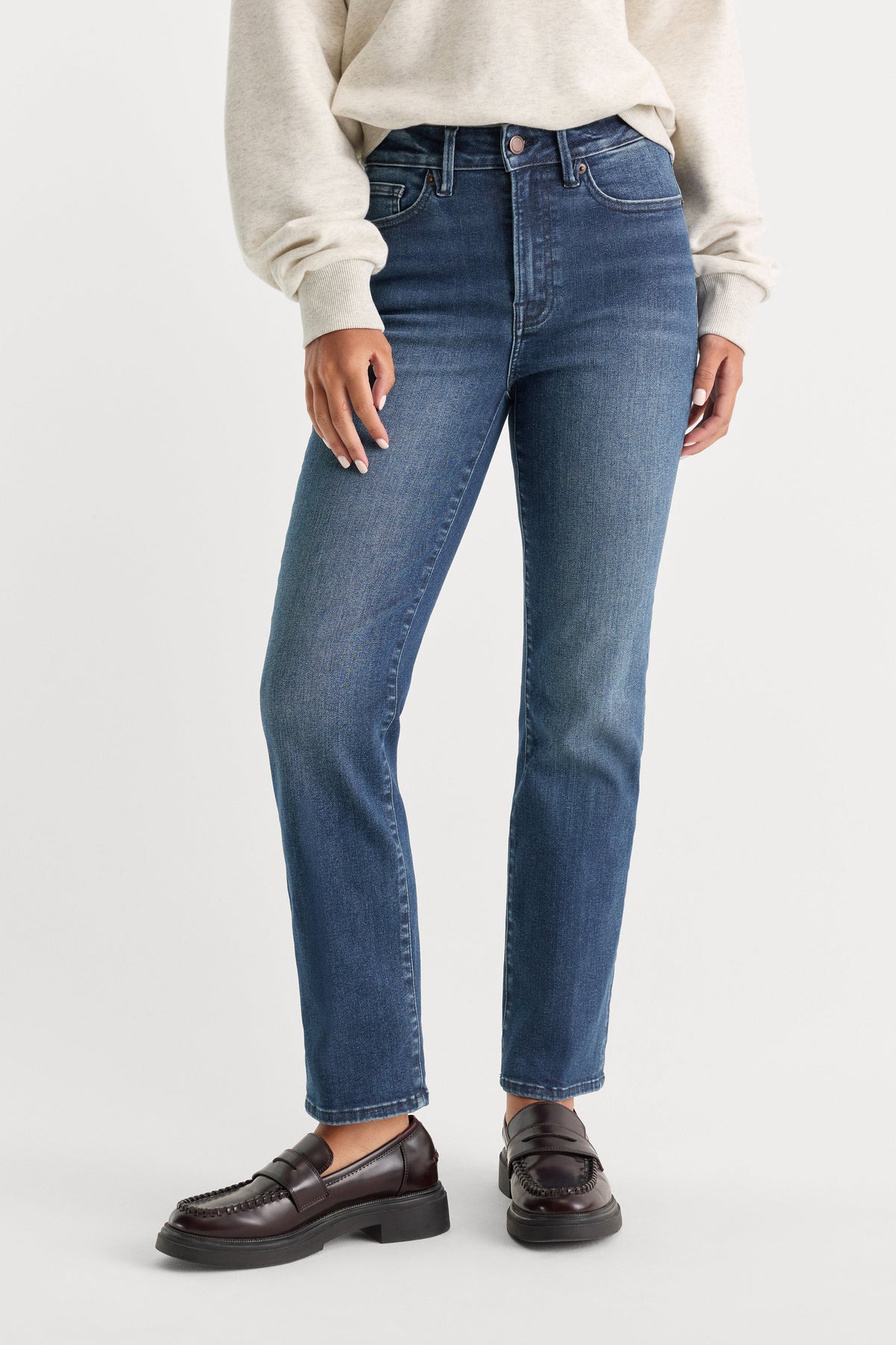 ALWAYS FITS GOOD LEGS STRAIGHT JEANS INDIGO446