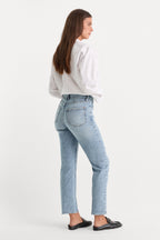 GOOD ICON STRAIGHT ANKLE JEANS INDIGO1078