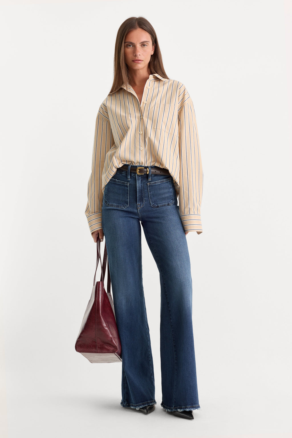 SOFT TECH GOOD WAIST PALAZZO JEANSINDIGO511