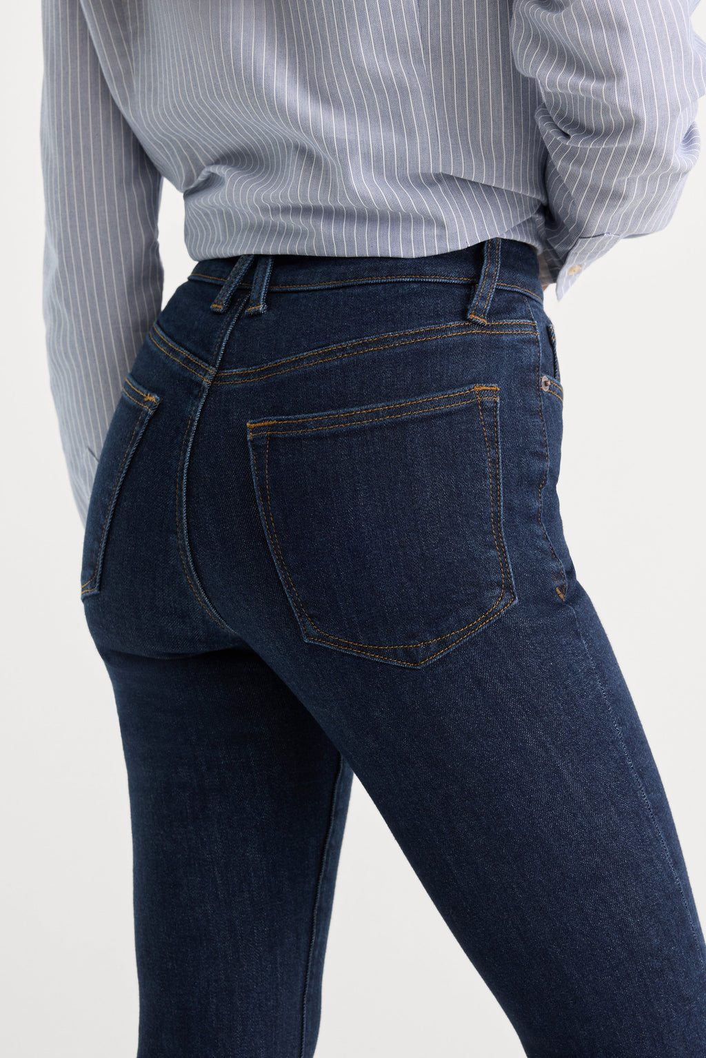 GOOD LEGS FLARE JEANS INDIGO1153