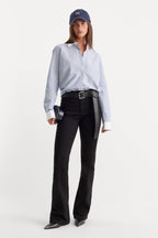 NEVER FADE GOOD CLASSIC SLIM BOOTCUT JEANS BLACK