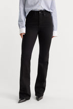 NEVER FADE GOOD CLASSIC SLIM BOOTCUT JEANS BLACK