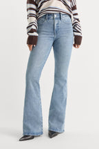 GOOD LEGS FLARE JEANS INDIGO1154