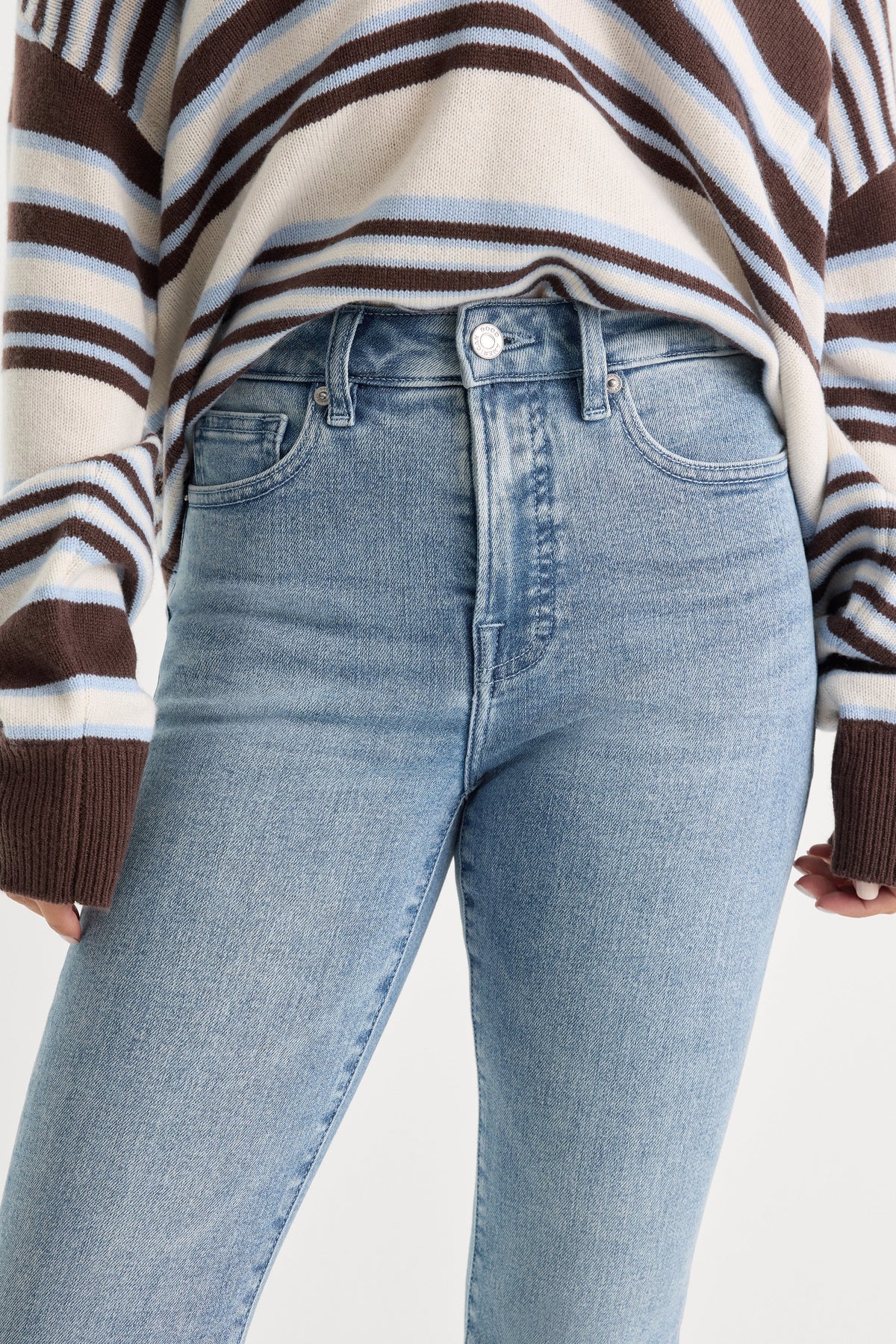 GOOD LEGS FLARE JEANS INDIGO1154