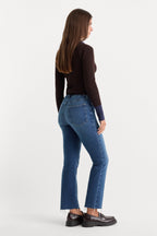 SOFT TECH GOOD LEGS STRAIGHT JEANS INDIGO818