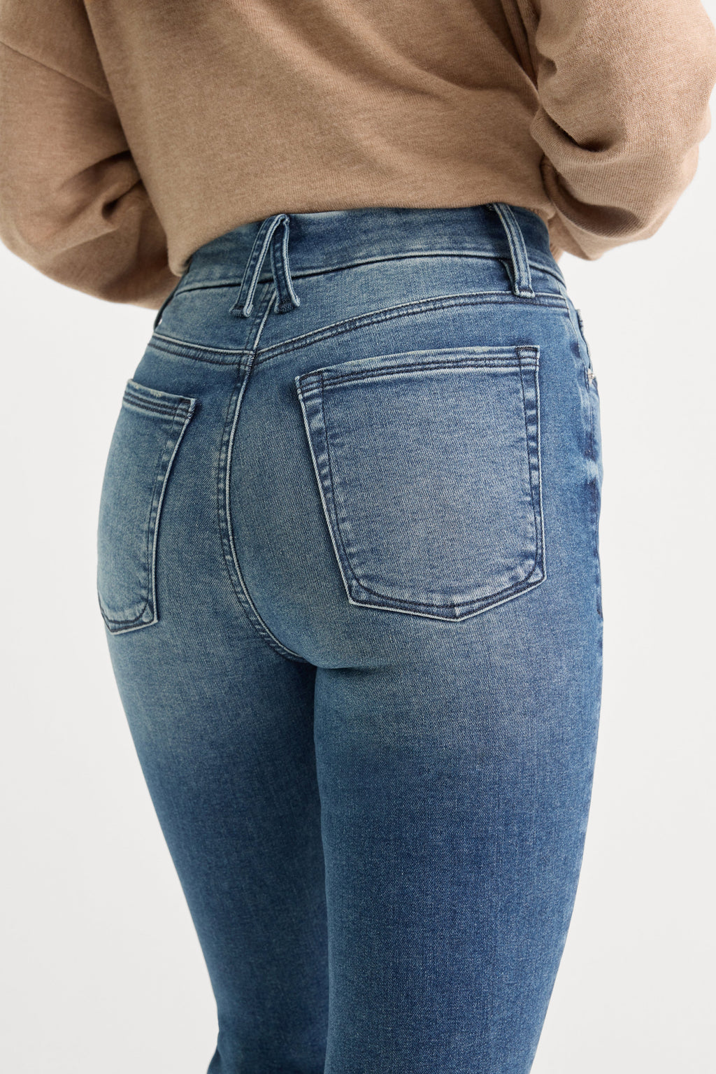ALWAYS FITS GOOD LEGS FLARE JEANS INDIGO1071