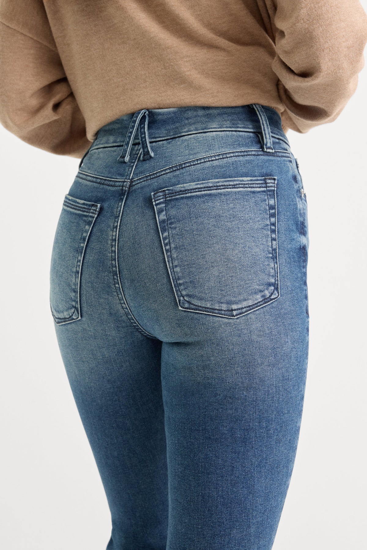 ALWAYS FITS GOOD LEGS FLARE JEANS INDIGO1071