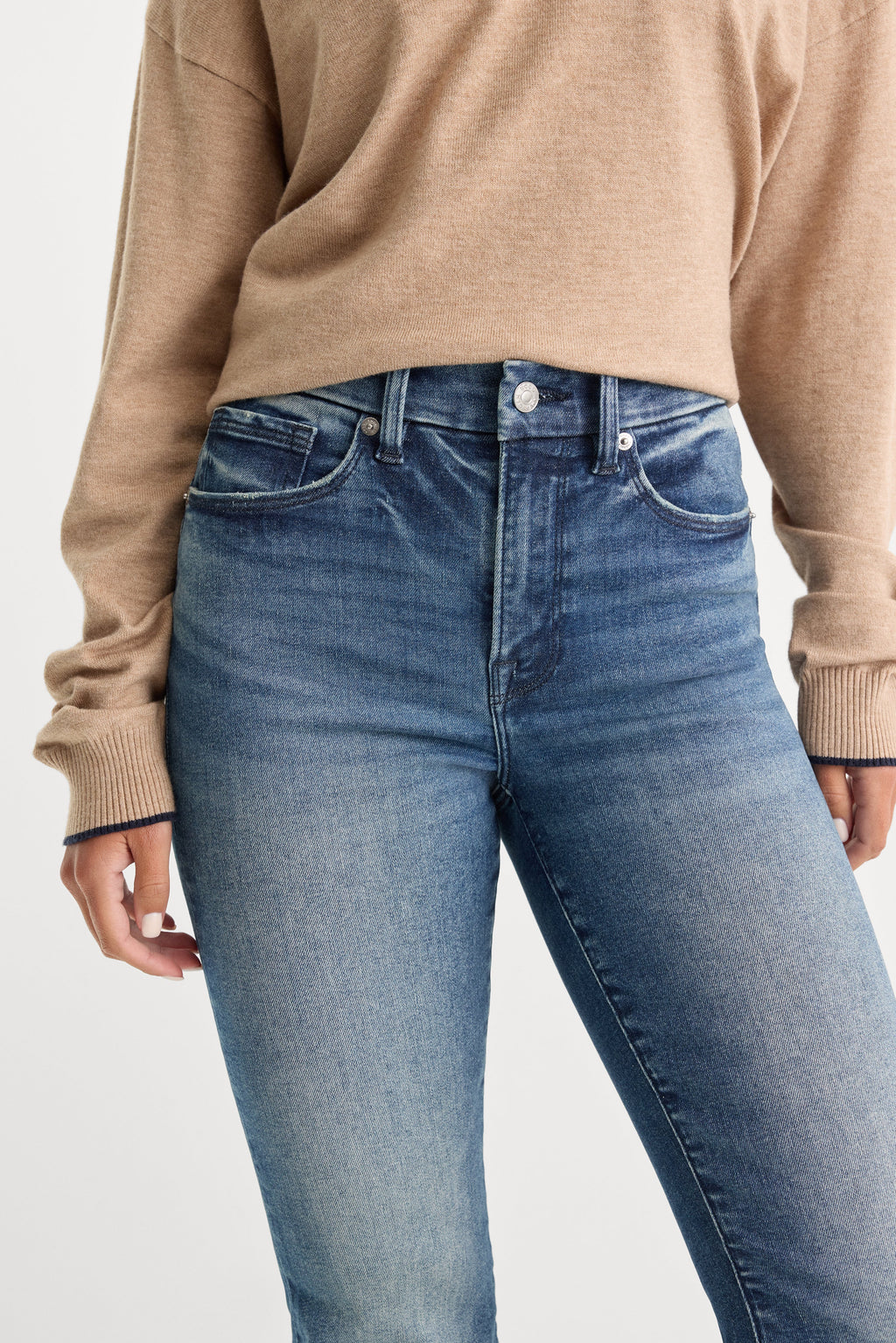 ALWAYS FITS GOOD LEGS FLARE JEANS INDIGO1071