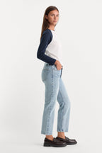 VINTAGE STRAIGHT ANKLE JEANS INDIGO1220