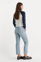 VINTAGE STRAIGHT ANKLE JEANS INDIGO1220