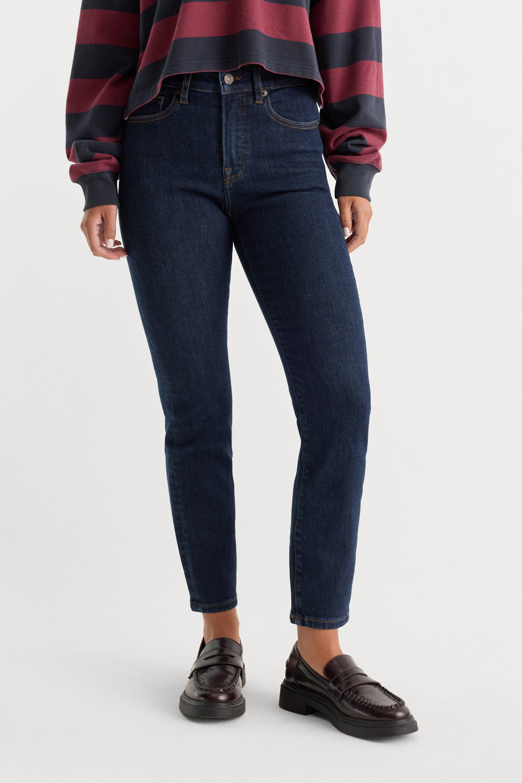 GOOD LEGS STRAIGHT JEANS INDIGO1153