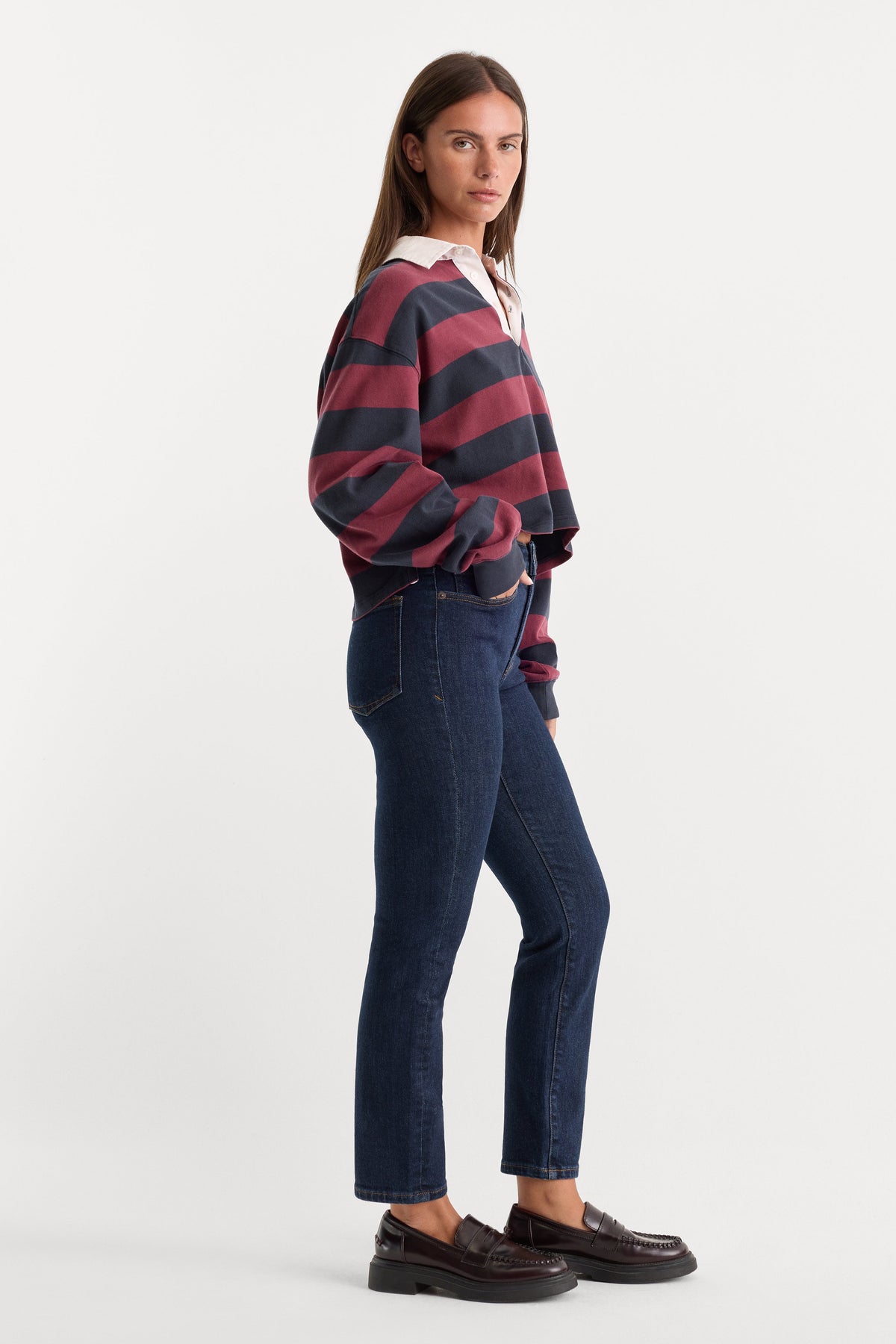 GOOD LEGS STRAIGHT JEANS INDIGO1153