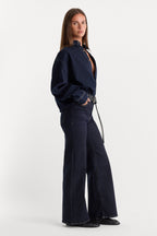 ALWAYS FITS SLIM PALAZZO JEANS DENETHIC BLUE
