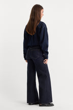 ALWAYS FITS SLIM PALAZZO JEANS DENETHIC BLUE
