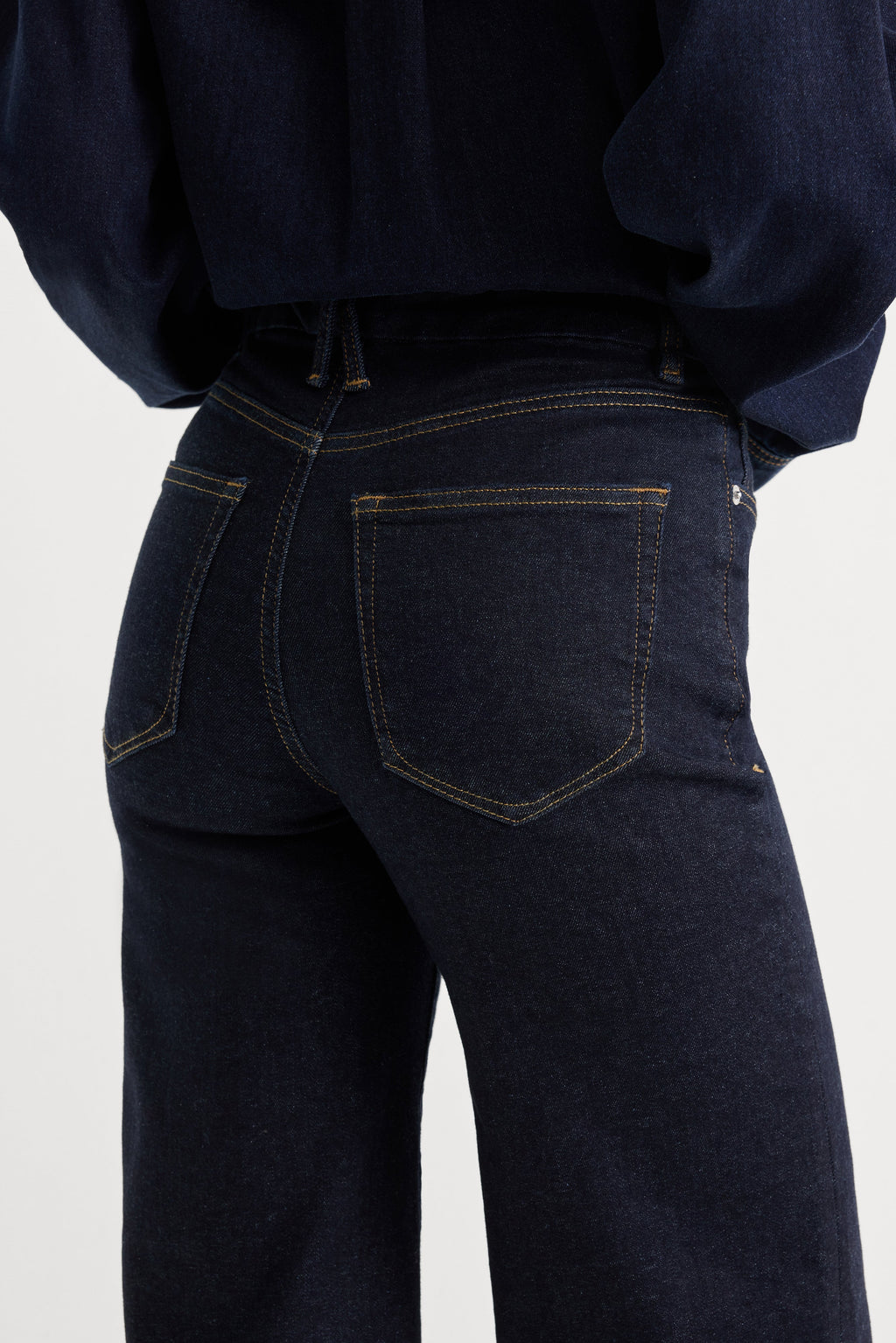 ALWAYS FITS SLIM PALAZZO JEANS DENETHIC BLUE
