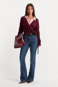 GOOD LEGS FLARE JEANS BLUE004