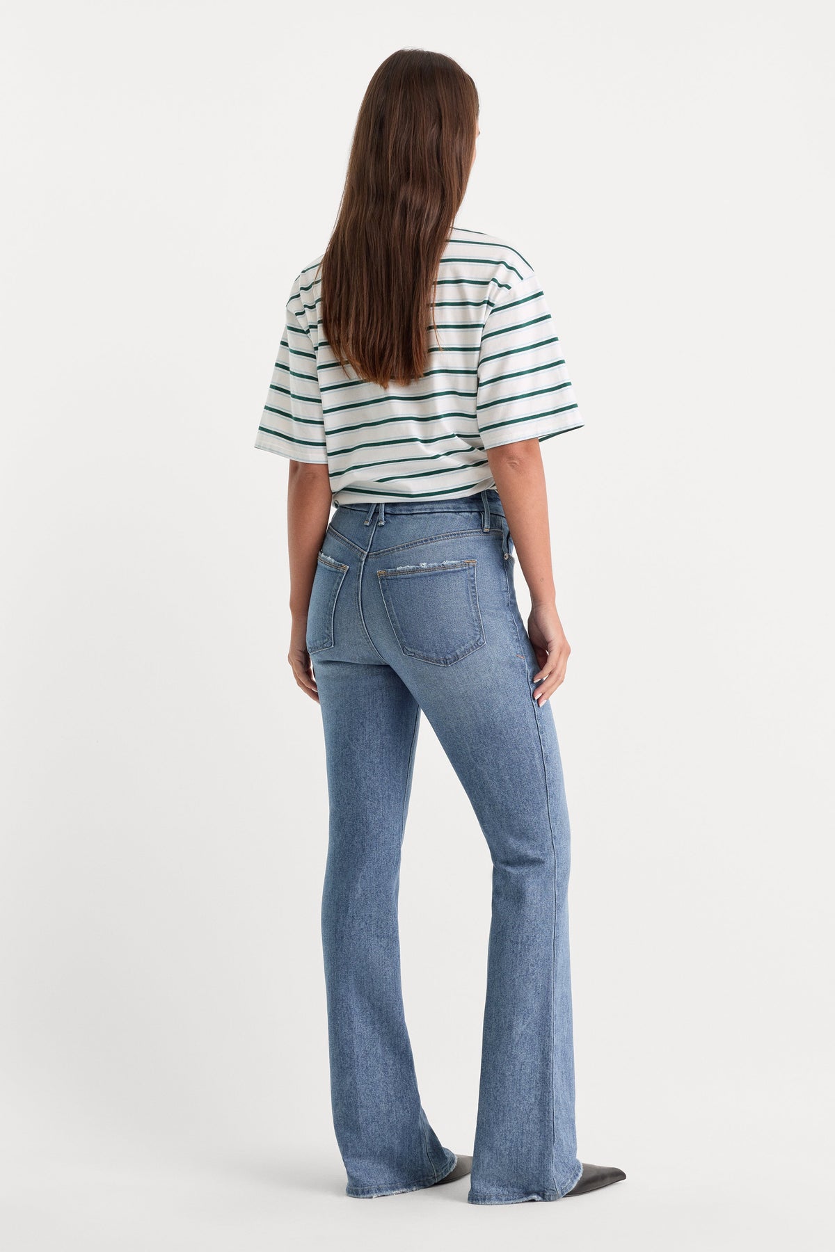 SOFT TECH GOOD CLASSIC BOOTCUT JEANS INDIGO627