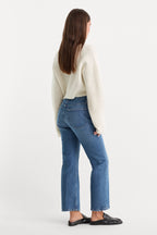 VINTAGE STRAIGHT ANKLE JEANS INDIGO1222