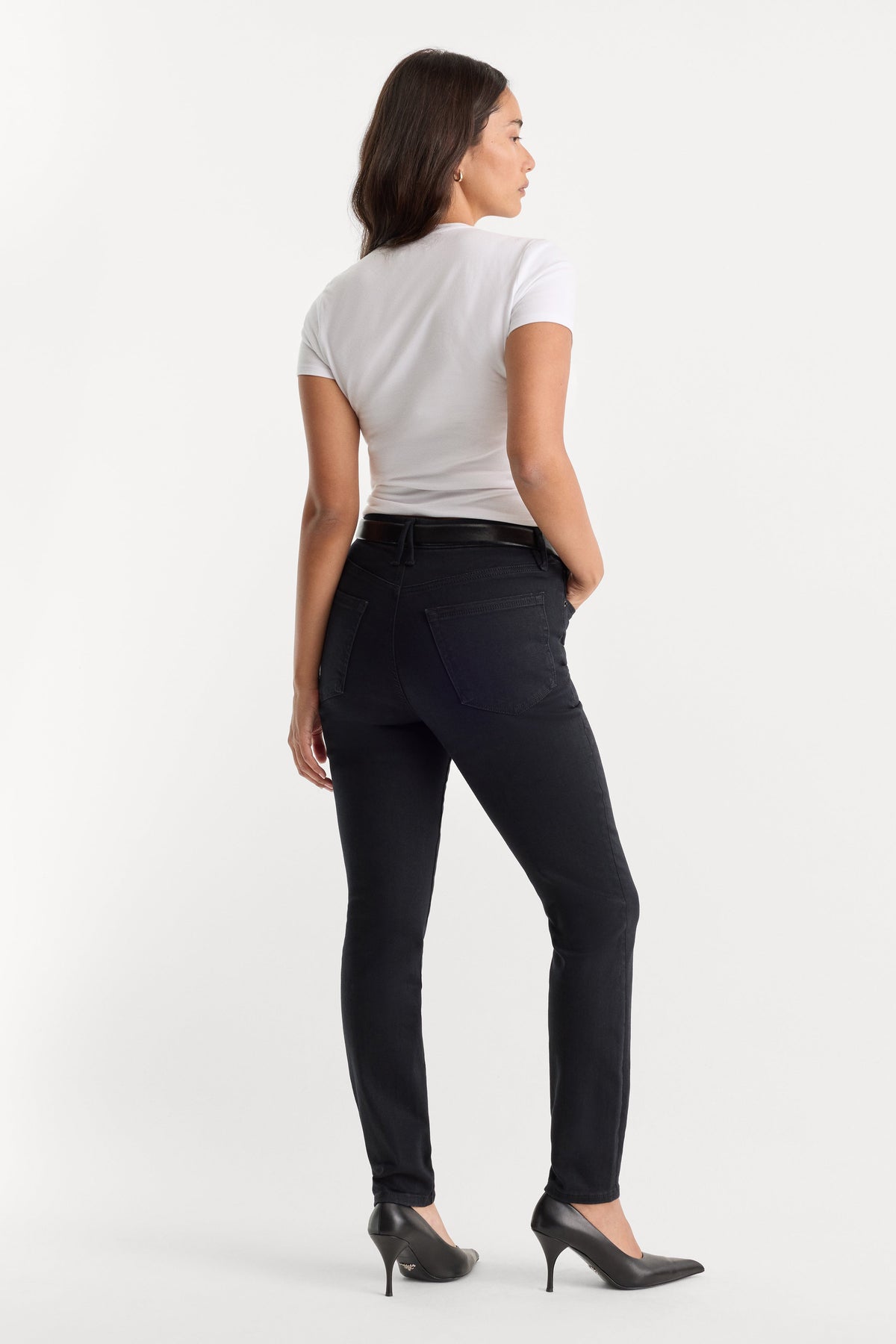 ALWAYS FITS GOOD LEGS SKINNY JEANS BLACK165
