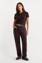 VINTAGE STRAIGHT JEANS ESPRESSO