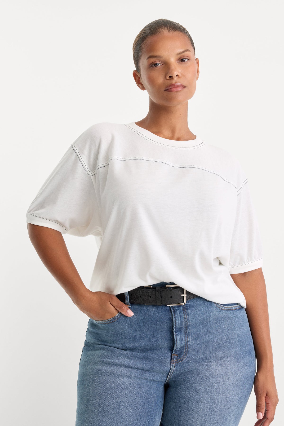 THE GYM TEE CHALK