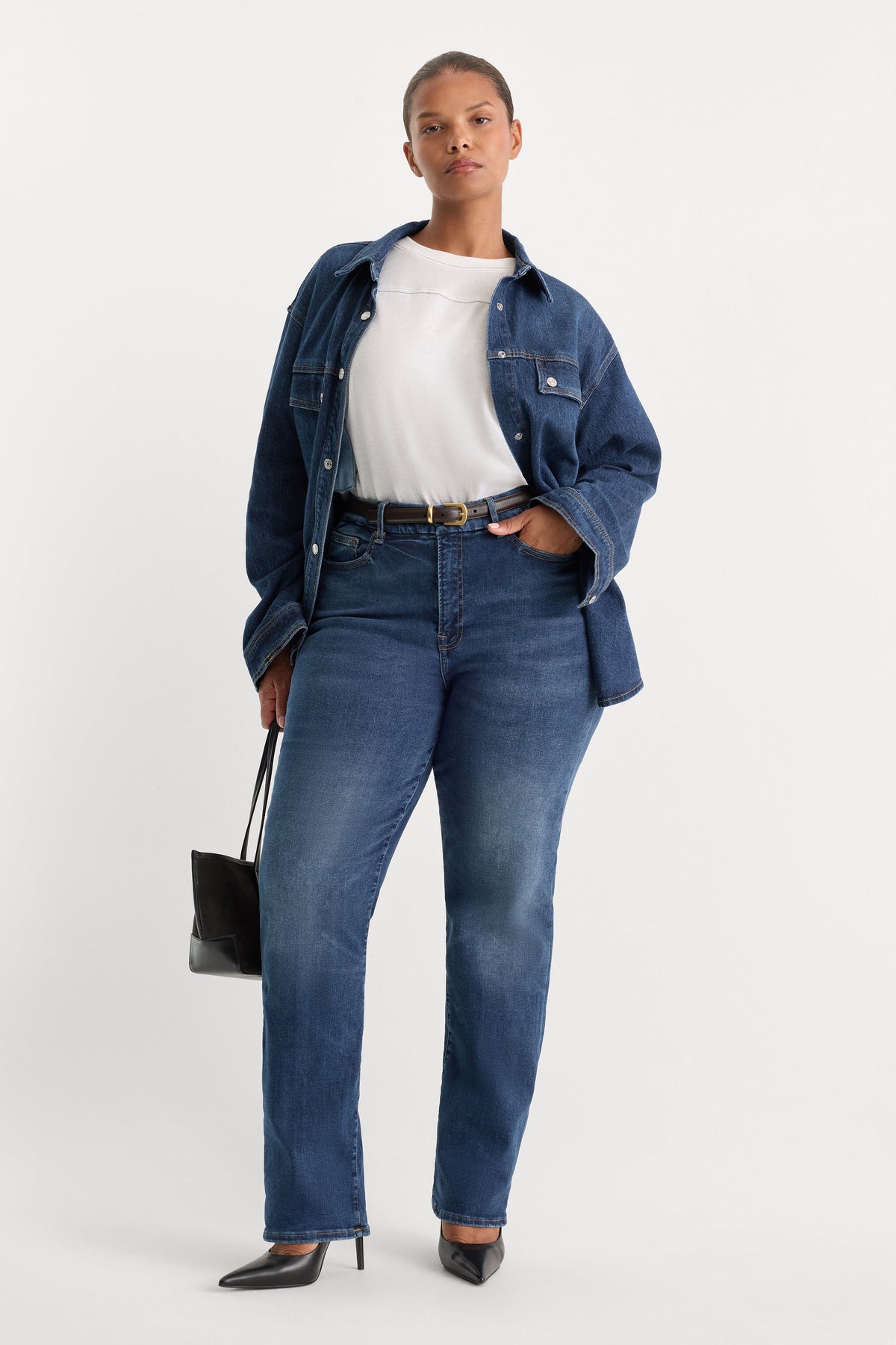 ALWAYS FITS GOOD LEGS STRAIGHT JEANS INDIGO571