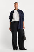 THE PULL ON TROUSER BLACK001