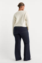 ALWAYS FITS PATCH POCKET GOOD CLASSIC BOOTCUT JEANS DENETHICBLUE04