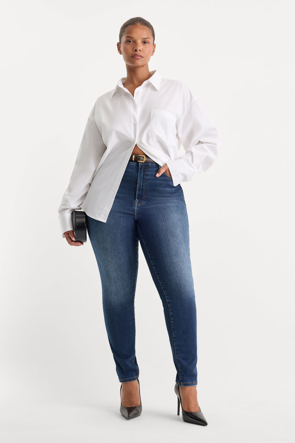 ALWAYS FITS GOOD LEGS SKINNY JEANS INDIGO446