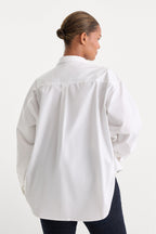 THE POPLIN EASY SHIRT WHITE